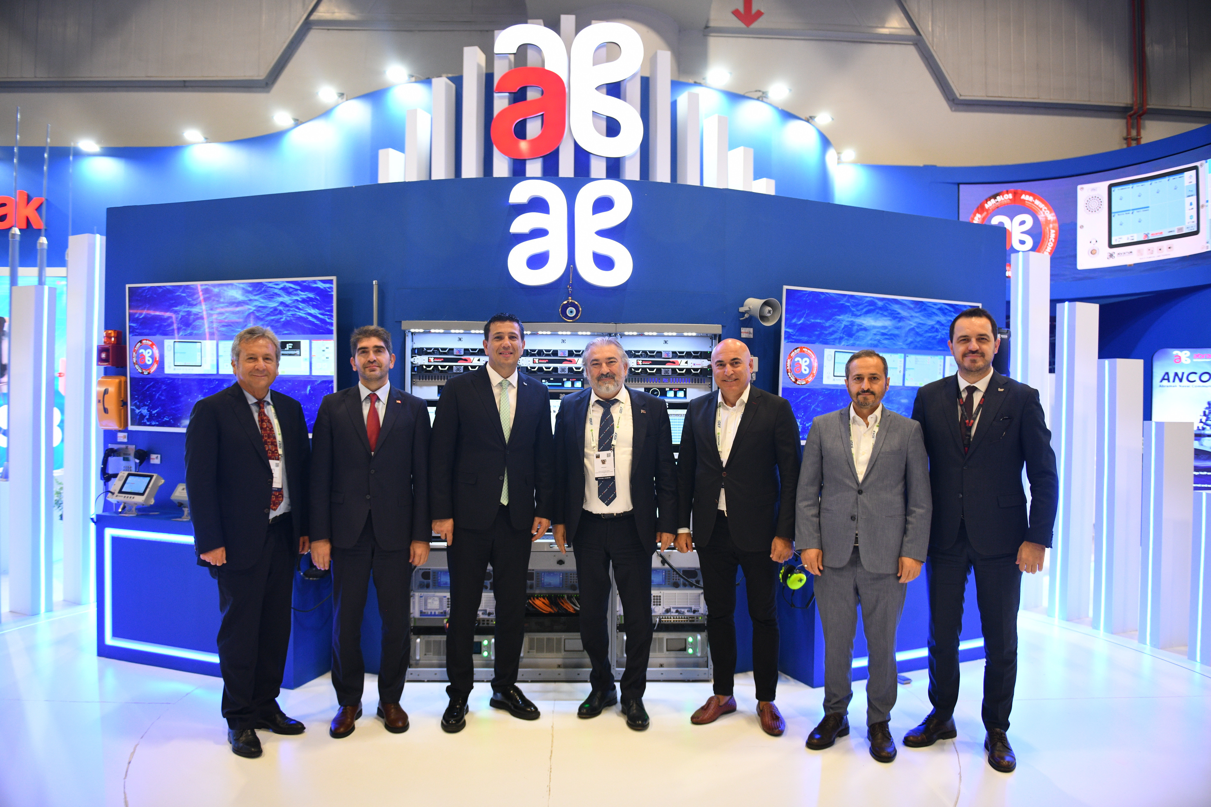As part of IDEF 2025, Teknopark Istanbul General Manager Prof. Dr. Abdurrahman Akyol met with Abramak General Manager Mr. Salim Akyol and visited the Abramak stand.
